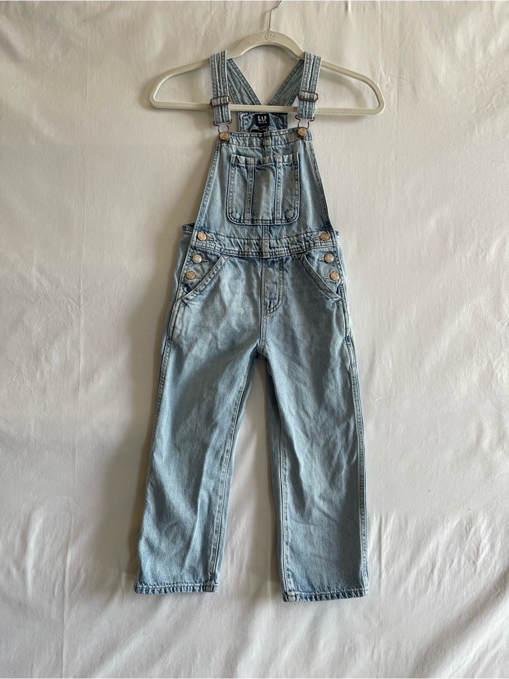 GAP‎ Light Blue Denim Kids Overalls